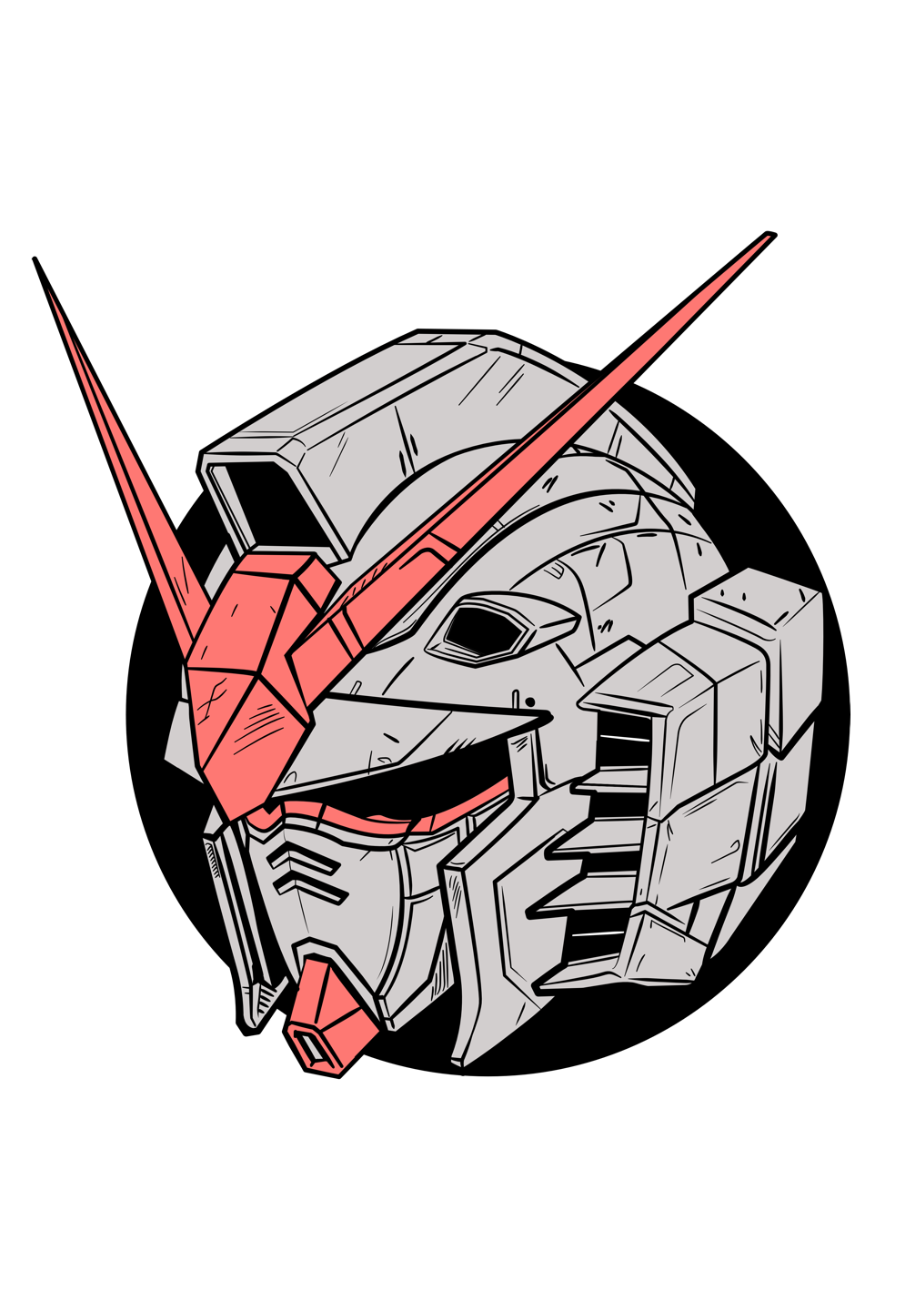 Gundam Robot Head