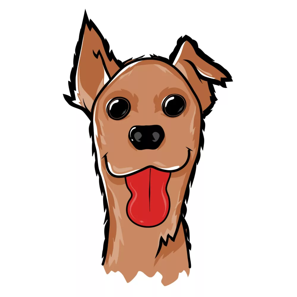 Dog SVG Vector Illustration Product Image