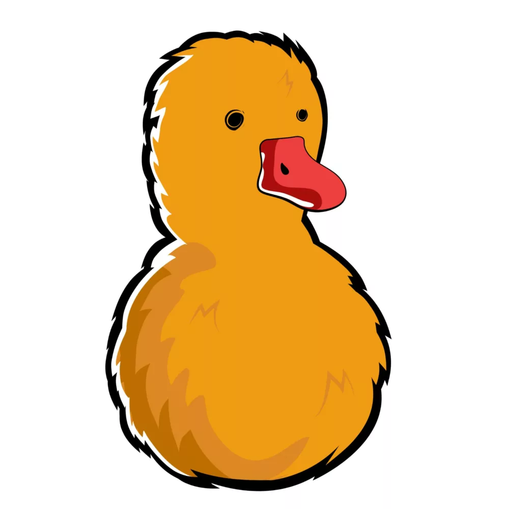 Duck SVG Vector Illustration Product Image