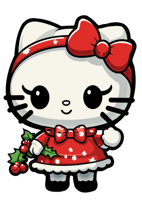 Hello Kitty Christmas SVG | Create Adrenaline