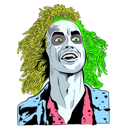 Beetlejuice No Background Illustration