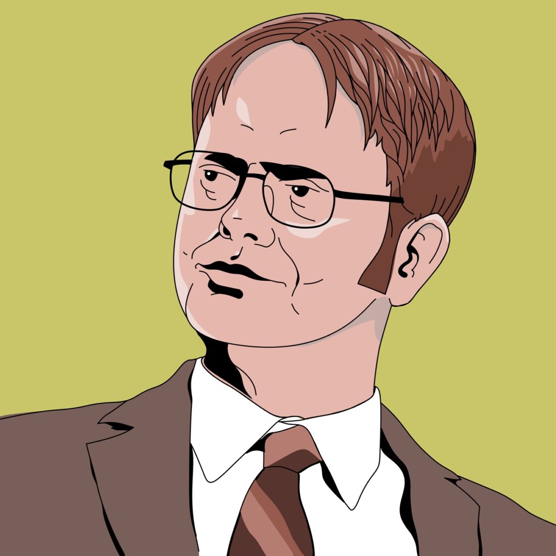 Dwight Schrute Illustration