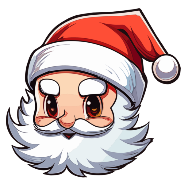 Pokemon Santa vector SVG product image