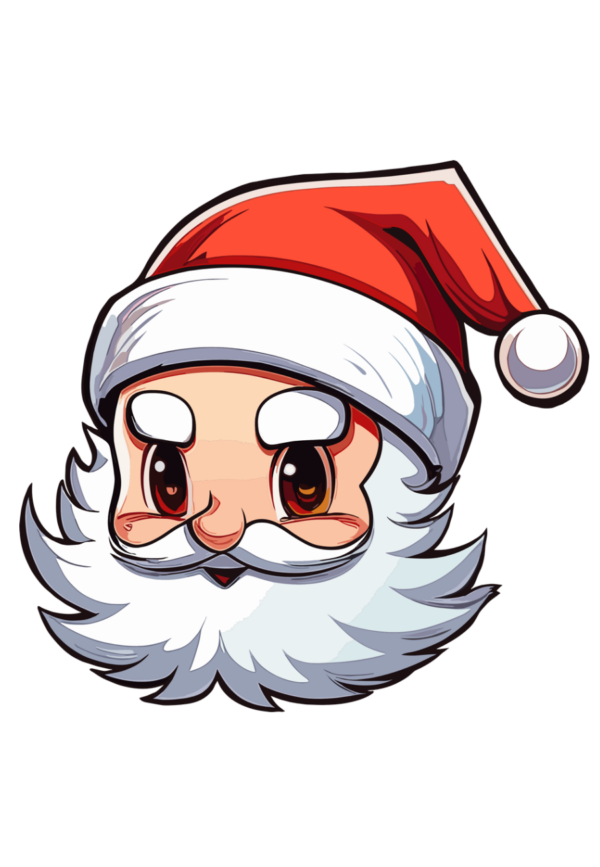 Pokemon Santa vector SVG product image