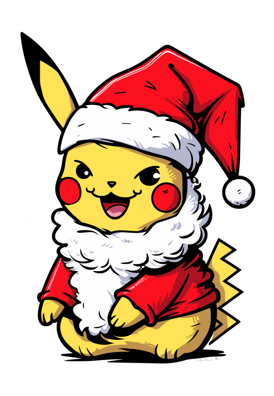 Pokemon Pokemon Christmas vector SVG product image